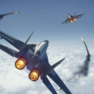 Mod de aviones de guerra modernos